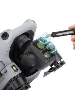 Kit Films de Protection Verre Trempé Haute Définition Objectif Caméra pour drone DJI Air 3