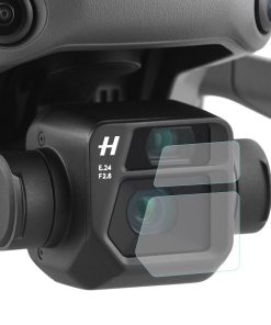 Kit Film Protecteur Lentille Objectif Caméra en Verre Trempé 9H pour  Drone DJI Mavic 3