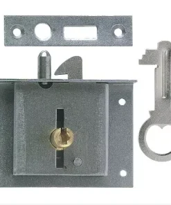 Serrure meuble DEVISMES à entaille à crochet 64-38-1CL