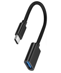 Câble Adaptateur Data OTG Type-C vers USB pour DJI Mavic 3 / Mini 2 / Air 2/2S / FPV Goggles V2 / Mobiles / Tablettes