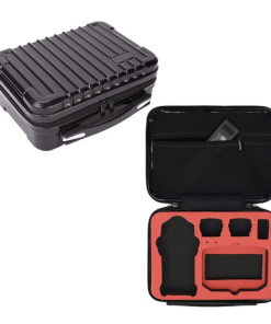 Sac de Rangement et Transport Waterproof en ABS pour DJI Mavic Air 2 – NOIR/ROUGE