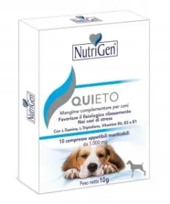 Quieto Cane 10 compresse – Integratore Calmante per Cani